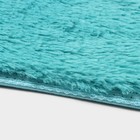 Коврик Доляна «Пушистик», 40×60 см, цвет голубой - Фото 4
