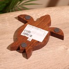 Головоломка-лабиринт «Черепашка», 15×15 см, дерево шишам - Фото 3