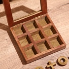 Игра настольная «Крестики-нолики», 13×13 см, манговое дерево, латунь - Фото 9