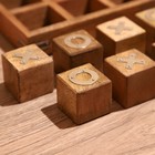 Игра настольная «Крестики-нолики», 17×17 см, манговое дерево, сталь - Фото 4