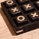 Игра настольная «Крестики-нолики», 17×17 см, манговое дерево, сталь - Фото 3