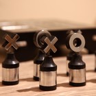 Игра настольная «Крестики-нолики», 20×20 см, манговое дерево, сталь - Фото 4