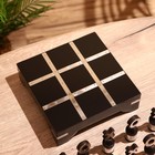 Игра настольная «Крестики-нолики», 20×20 см, манговое дерево, сталь - Фото 5