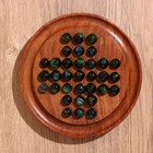 Игра настольная «Солитер», 19×19 см, дерево шишам - Фото 4