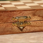 Шахматы, 20×20 см, дерево шишам - Фото 5