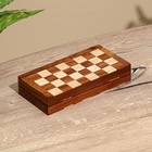 Шахматы, 20×20 см, дерево шишам - Фото 9