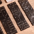 Игра настольная 3 в 1, домино, кубики, карты, полирезин, МДФ - Фото 7