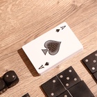 Игра настольная 3 в 1, домино, кубики, карты, полирезин, МДФ - Фото 9