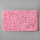 Коврик для ванной и туалета Доляна «Пушистик», 50×80 см, цвет розовый - Фото 2