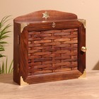 Ключница «Капитан», 18×9×31 см, дерево шишам - Фото 1