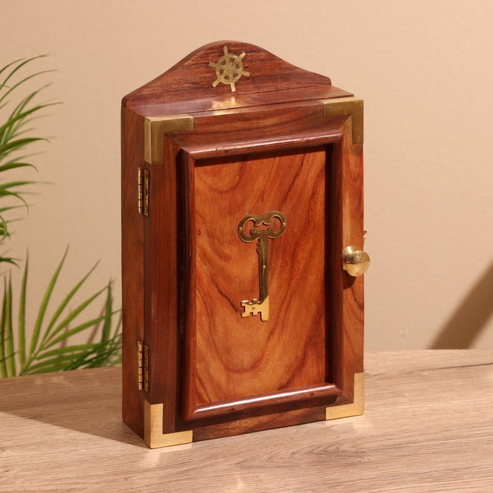 Ключница «Морская», 18×9×30 см, дерево шишам - Фото 1