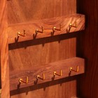 Ключница «Морская», 18×9×30 см, дерево шишам - Фото 3