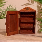 Ключница «Штурвал», 18×9×30 см, дерево шишам - Фото 4