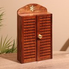 Ключница «Штурвал», 18×9×31 см, дерево шишам - Фото 1