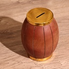 Копилка «Банк», 11×11×12 см, дерево шишам - Фото 2