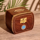 Копилка «Бокс», 10×7×9 см, дерево шишам - Фото 1