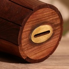 Копилка «Бочка», 10×10×12 см, манговое дерево - Фото 4