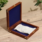 Шахматы складные, доска 20×20 см, дерево шишам - Фото 4