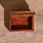 Шкатулка «День и ночь», 9×6.5×4 см, дерево шишам - Фото 4