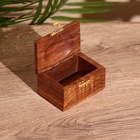Шкатулка «Лебедь», 7.5×5×5 см, манговое дерево - Фото 2