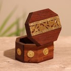 Шкатулка «Сани», 6×5×4 см, дерево шишам - Фото 3