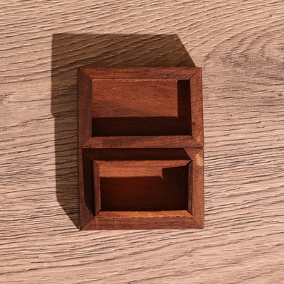 Шкатулка «Слоник», 7.5×5×3.3 см, дерево шишам