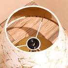 Светильник настольный" Ричард" 1х60Вт, Е27 золотистый 35х35х45 см - фото 809279620