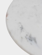 Столик кофейный, 40×40×59 см, мрамор, алюминий, дерево - Фото 7