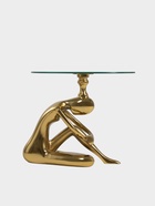 Столик кофейный, 50×50×46 см, алюминий, стекло - Фото 8