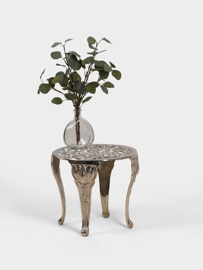 Столик кофейный, 36×36×32 см, алюминий