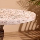 Столик кофейный, 44×44×45 см, манговое дерево - Фото 5