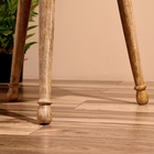 Столик кофейный, 45×45×50 см, манговое дерево, инкрустирован костью - Фото 4