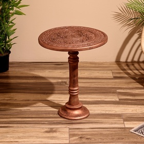 Столик кофейный 45х45х55 см, манговое дерево
