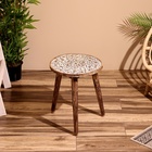 Столик кофейный, 40×40×47 см, манговое дерево - Фото 2