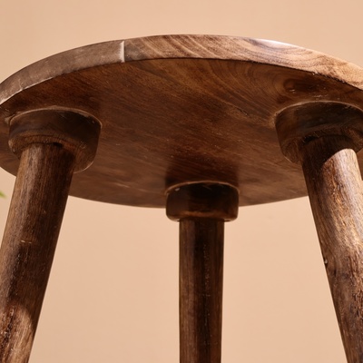 Столик кофейный 40х40х47 см, манговое дерево