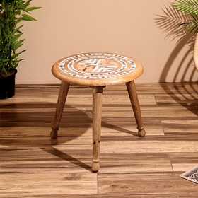 Столик кофейный 45х45х45 см, манговое дерево