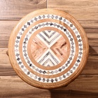 Столик кофейный, 45×45×45 см, манговое дерево - Фото 4