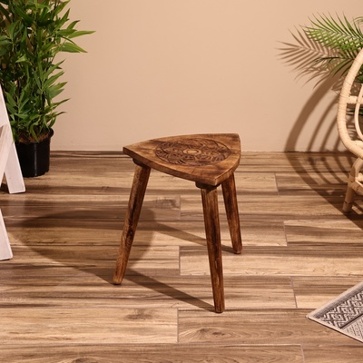 Столик кофейный 38х38х45 см, манговое дерево