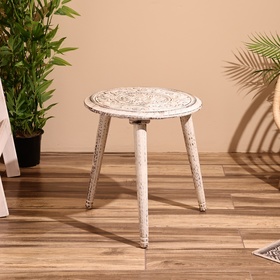 Столик кофейный 45х45х50 см, манговое дерево