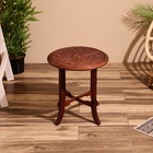 Столик кофейный, 45×45×50 см, дерево шишам - Фото 2