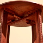 Столик кофейный, 45×45×50 см, дерево шишам - Фото 5