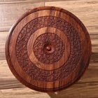 Столик кофейный, 45×45×50 см, дерево шишам - Фото 3