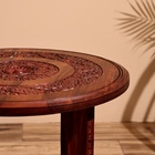 Столик кофейный, 45×45×50 см, дерево шишам - Фото 5