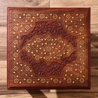 Столик кофейный, 38×38×42 см, дерево шишам - Фото 3