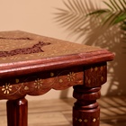 Столик кофейный, 38×38×42 см, дерево шишам - Фото 5