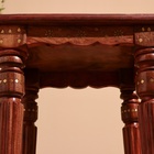 Столик кофейный, 38×38×42 см, дерево шишам - Фото 6