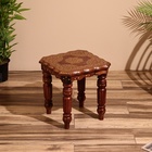 Столик кофейный, 38×38×38 см, дерево шишам - Фото 1