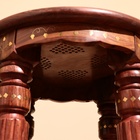 Столик кофейный, 38×38×38 см, дерево шишам - Фото 6