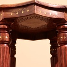 Столик кофейный, 45×45×40 см, дерево шишам - Фото 5