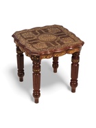 УЦЕНКА Столик кофейный, 44×44×40 см, дерево шишам - Фото 1